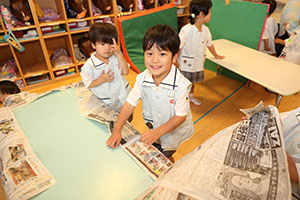 秘密基地を作りました　うさぎ