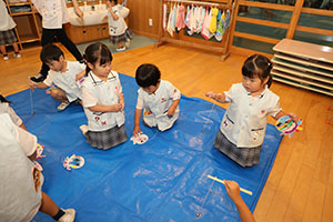 お魚釣り楽しかったね　きりん