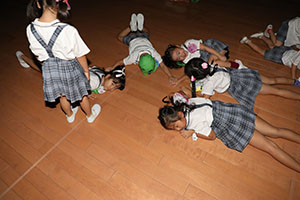 お泊り保育ごっこ　B・ばら