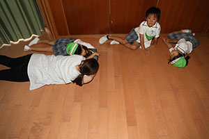 お泊り保育ごっこ　B・ばら
