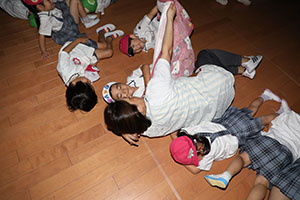お泊り保育ごっこ　B・ばら