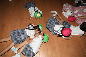 お泊り保育ごっこ　B・ばら