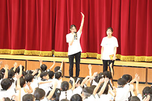 年長お泊り保育２・ふれあい遊びとゲーム大会