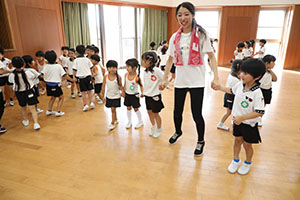年長お泊り保育２・ふれあい遊びとゲーム大会