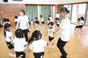 年長お泊り保育２・ふれあい遊びとゲーム大会