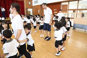 年長お泊り保育２・ふれあい遊びとゲーム大会