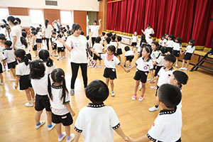 年長お泊り保育２・ふれあい遊びとゲーム大会
