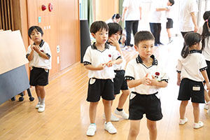 年長お泊り保育２・ふれあい遊びとゲーム大会