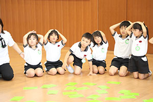 年長お泊り保育２・ふれあい遊びとゲーム大会