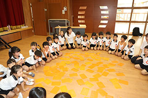 年長お泊り保育２・ふれあい遊びとゲーム大会