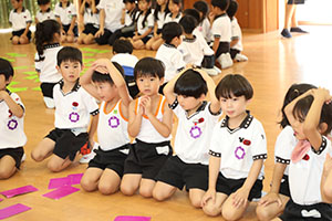 年長お泊り保育２・ふれあい遊びとゲーム大会
