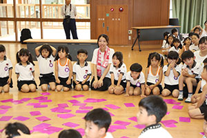 年長お泊り保育２・ふれあい遊びとゲーム大会