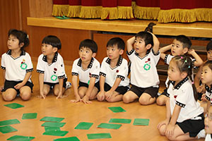 年長お泊り保育２・ふれあい遊びとゲーム大会