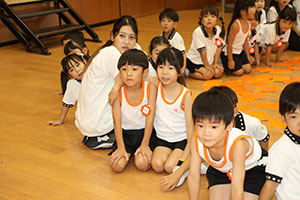 年長お泊り保育２・ふれあい遊びとゲーム大会
