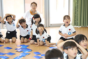 年長お泊り保育２・ふれあい遊びとゲーム大会