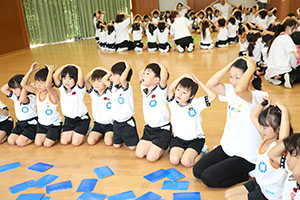年長お泊り保育２・ふれあい遊びとゲーム大会