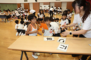 年長お泊り保育２・ふれあい遊びとゲーム大会