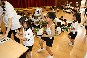 年長お泊り保育２・ふれあい遊びとゲーム大会