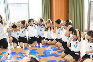 年長お泊り保育２・ふれあい遊びとゲーム大会