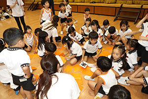 年長お泊り保育２・ふれあい遊びとゲーム大会