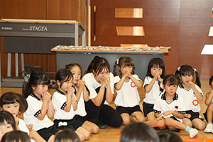 年長お泊り保育２・ふれあい遊びとゲーム大会