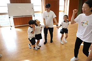 年長お泊り保育２・ふれあい遊びとゲーム大会