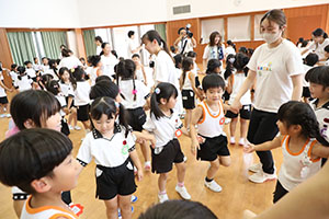 年長お泊り保育２・ふれあい遊びとゲーム大会