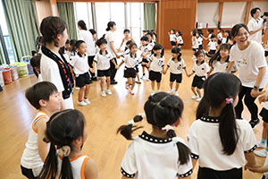 年長お泊り保育２・ふれあい遊びとゲーム大会