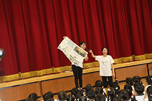 年長お泊り保育3・職員アトラクション