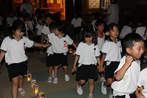 年長お泊り保育５・ランタン・花火大会　NO．2