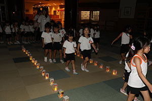 年長お泊り保育５・ランタン・花火大会　NO．2