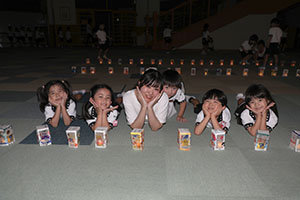年長お泊り保育５・ランタン・花火大会　NO．2