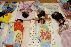 年長お泊り保育6・おやすみなさい　NO．2