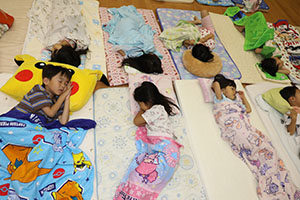 年長お泊り保育6・おやすみなさい　NO．2