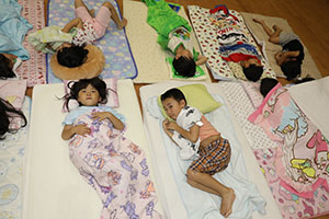 年長お泊り保育6・おやすみなさい　NO．2