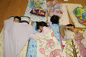 年長お泊り保育6・おやすみなさい　NO．2