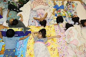 年長お泊り保育6・おやすみなさい　NO．2