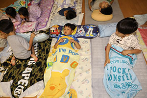 年長お泊り保育6・おやすみなさい　NO．2