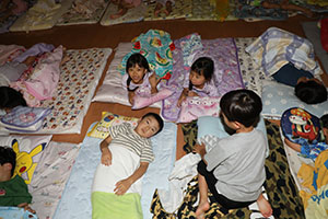年長お泊り保育6・おやすみなさい　NO．2