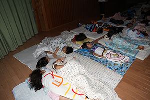 年長お泊り保育6・おやすみなさい　NO．2