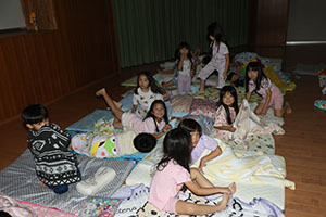 年長お泊り保育6・おやすみなさい　NO．2