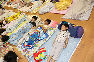 年長お泊り保育6・おやすみなさい　NO．2