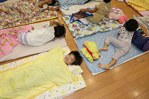 年長お泊り保育6・おやすみなさい　NO．1