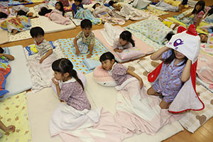 年長お泊り保育6・おやすみなさい　NO．1