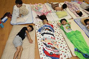 年長お泊り保育6・おやすみなさい　NO．1