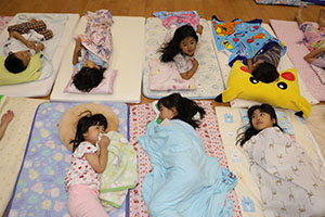 年長お泊り保育6・おやすみなさい　NO．1