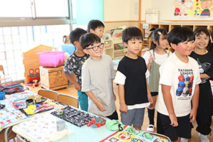 カミングエンゼル　1年生の皆さん・お帰りなさい！　朝の様子