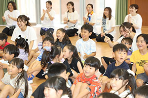 カミングエンゼル　1年生の皆さん・お帰りなさい！　朝の様子