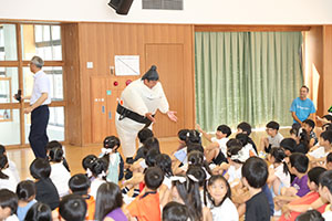 カミングエンゼル　1年生の皆さん・お帰りなさい！　朝の様子