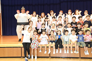 カミングエンゼル　1年生の皆さん・お帰りなさい！　朝の様子